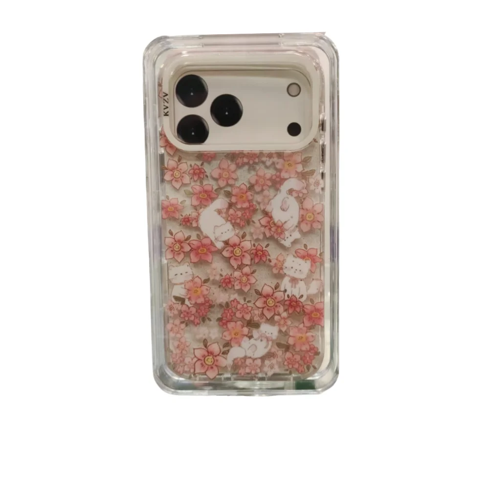 KVZV Designer Case Cat flower